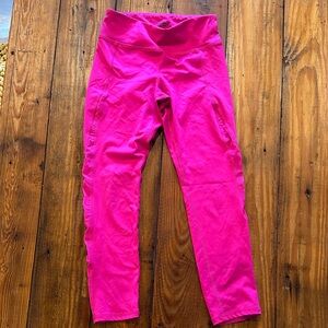 Girls large 10/12 Old Navy Active Fuchsia Leggings